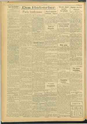    <p SAYFA:2.. ; TANIN , 15 NİSAN 1946 ie ri | Dus Haberler | Vaad mek | İşaya mese — meselesi konseyde : feci ss) Paris...