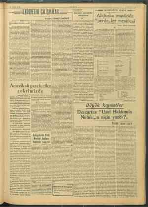    18 NİSAN 1946 TANİN SAYFA:5 i : TELESKOP —z MUSİKİYE DAİR m— —. mi malla aaa i ——| (OGRETIM ÇALI MALARI Serseri çocuklar il