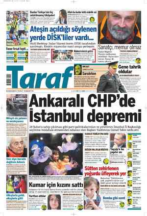 Taraf Gazetesi 4 Mayıs 2012 kapağı