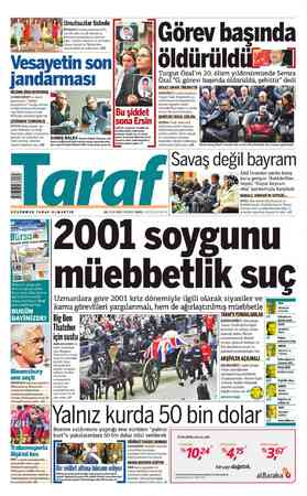  b Vesayetin son)” jandarması BÖLÜNME RİSKİ ARTIYORMUŞ CUMHURİYET ve Sözcü gazetesinin “Türkiye parçalanıyor” başlığı altında