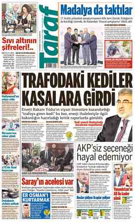 Taraf Gazetesi 22 Haziran 2015 kapağı
