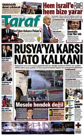 Taraf Gazetesi 19 Aralık 2015 kapağı