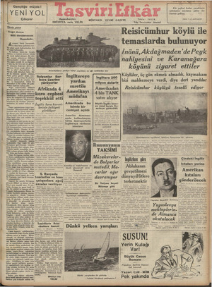 Tasviri Efkar Gazetesi 12 Ağustos 1940 kapağı