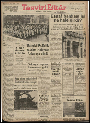 Tasviri Efkar Gazetesi 9 Ekim 1940 kapağı