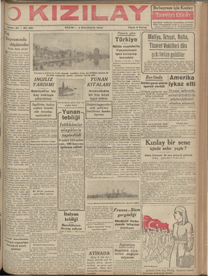 Tasviri Efkar Gazetesi 3 Kasım 1940 kapağı