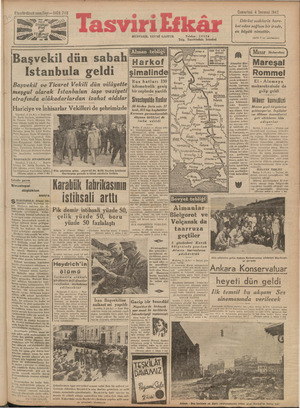 Tasviri Efkar Gazetesi 4 Temmuz 1942 kapağı