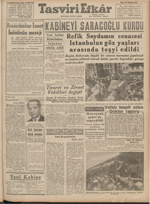 Tasviri Efkar Gazetesi 10 Temmuz 1942 kapağı