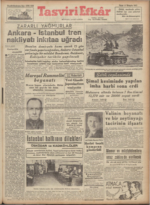 Tasviri Efkar Gazetesi 4 Ekim 1942 kapağı