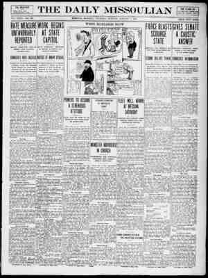 The Daily Missoulian Newspaper January 7, 1909 kapağı