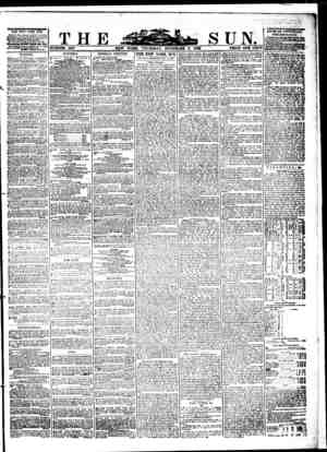 The Sun Newspaper November 3, 1859 kapağı