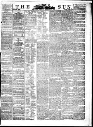 The Sun Newspaper November 7, 1859 kapağı