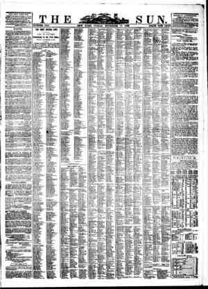 The Sun Newspaper November 18, 1859 kapağı