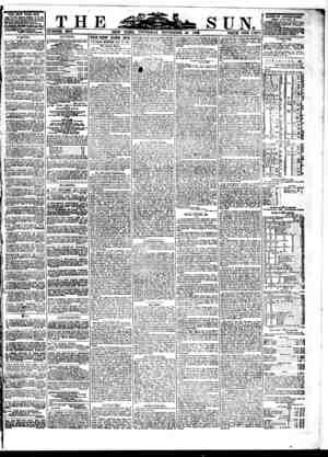 The Sun Newspaper November 24, 1859 kapağı