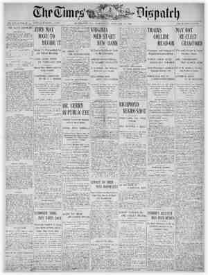 The Times Dispatch Newspaper January 31, 1903 kapağı