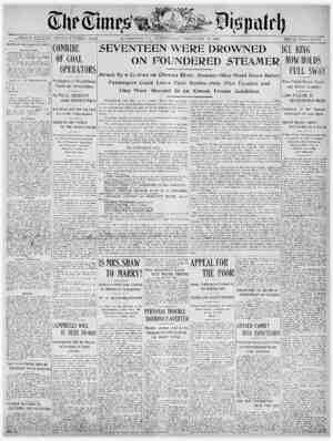 The Times Dispatch Newspaper February 18, 1903 kapağı