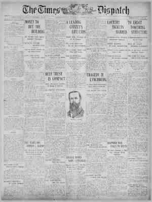 The Times Dispatch Newspaper February 24, 1903 kapağı
