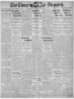 The Times Dispatch Newspaper March 3, 1903 kapağı