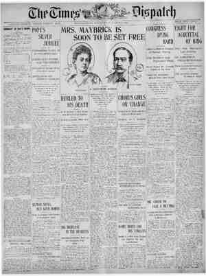 The Times Dispatch Gazetesi March 4, 1903 kapağı