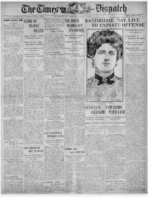 The Times Dispatch Gazetesi March 10, 1903 kapağı