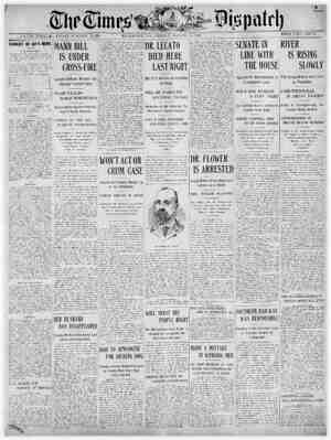 The Times Dispatch Gazetesi March 13, 1903 kapağı