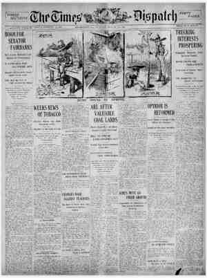 The Times Dispatch Newspaper March 15, 1903 kapağı