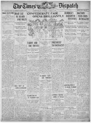 The Times Dispatch Gazetesi March 17, 1903 kapağı