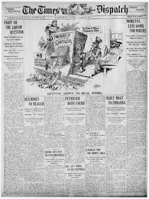 The Times Dispatch Newspaper March 22, 1903 kapağı