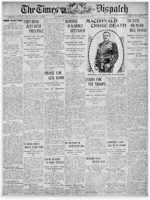 The Times Dispatch Newspaper March 26, 1903 kapağı