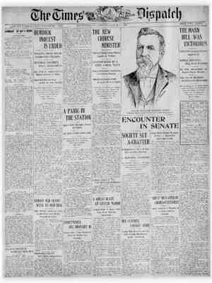 The Times Dispatch Newspaper March 27, 1903 kapağı