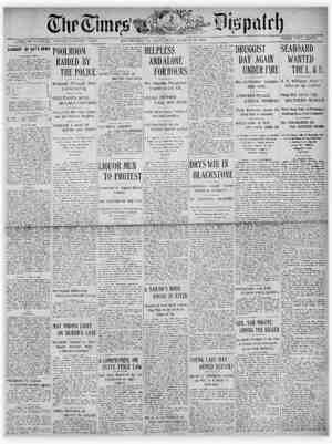 The Times Dispatch Newspaper March 28, 1903 kapağı