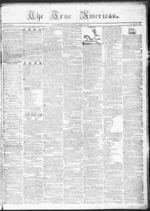 True American Newspaper March 17, 1837 kapağı