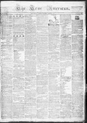 True American Gazetesi 23 Mart 1837 kapağı