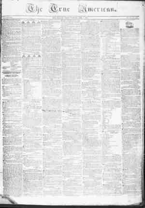 True American Newspaper April 7, 1837 kapağı