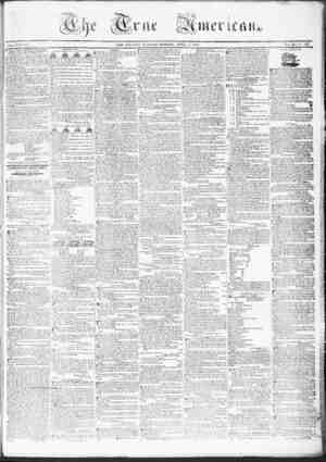 True American Gazetesi 11 Nisan 1837 kapağı