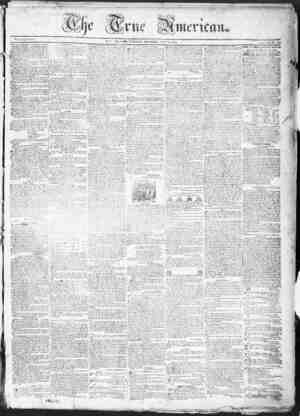 True American Newspaper July 3, 1838 kapağı