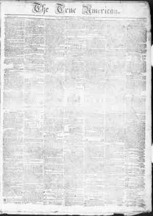 True American Newspaper July 7, 1838 kapağı