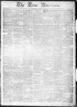 True American Newspaper July 10, 1838 kapağı