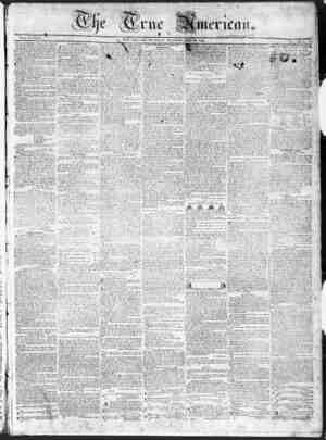True American Newspaper July 12, 1838 kapağı