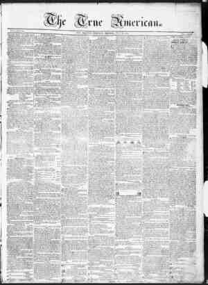 True American Gazetesi 26 Temmuz 1838 kapağı