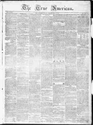 True American Gazetesi 28 Temmuz 1838 kapağı