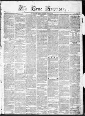 True American Newspaper August 2, 1838 kapağı