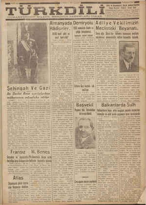 Türk Dili Gazetesi 4 Temmuz 1934 kapağı