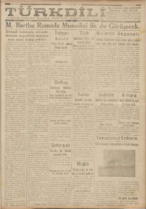 Türk Dili Gazetesi 13 Temmuz 1934 kapağı