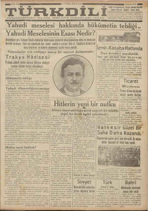 Türk Dili Gazetesi 16 Temmuz 1934 kapağı
