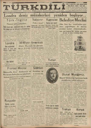 Türk Dili Gazetesi 8 Kasım 1934 kapağı
