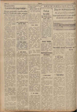    KOSAYFA 2 Dış gazeteler: |Londra Anlaşmaları. Dânya gazetelerı Lordra anla- şmaları hakkında neler yazıyor Huguk şavaş...