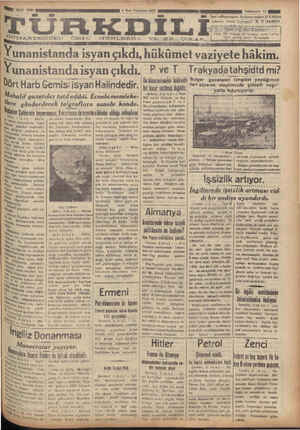 Türk Dili Gazetesi 4 Mart 1935 kapağı
