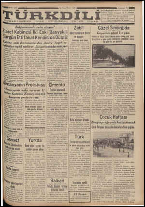  j 4 VMMN savı 9620 geĞ AAA 21 Nisan Püzür — 1935 MNN GUN 0ukuzuncu Y GN TUÜRKDİLİ COUMARTESİDEN ÖZGE GÜNLERDE Bulgaristanda