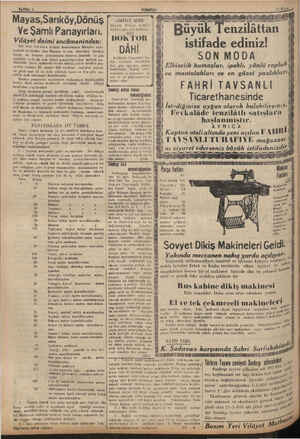    BAYFA: 4 Mayas,Sarıköy,Dönüş Ve Şamlı Panayırları. Vilâyet daimi encümeninden: .Hı.-r sene harz'ranın üçünde Bandırmanın