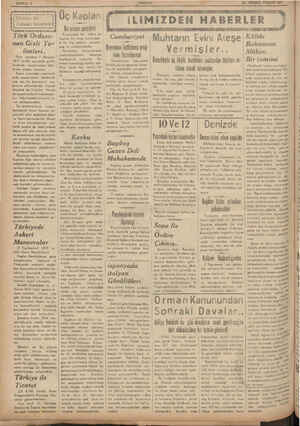    Turkiye Ve Yabancı Gazeteler, b--- Bisim Türk Ordusu- o dimleri.. — Star gazetesi 7 İlkteşrin 1937 tarihli sayısında garbi